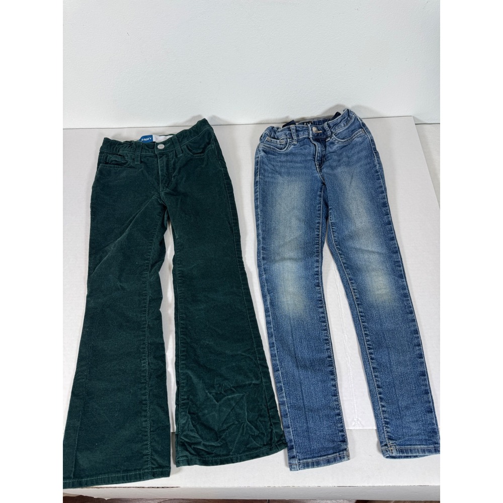 Old Navy Emerald Isle Corduroy Flare Jeans Gap Denim Stretch Super Skinny Jean 7